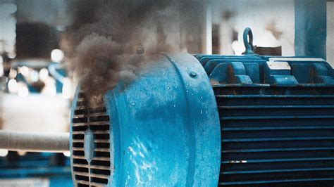 electric motor burning